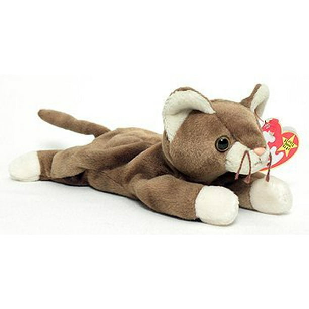 Smartbuy Ty Beanie Babies Pounce The Cat Stuffed Animal Plush Toy 6 12 Inches Long Brown Walmart Com Smartbuy Ty Beanie Babies Pounce The Cat Stuffed Animal Plush Toy 6 12 Inches Long Brown Walmart Com