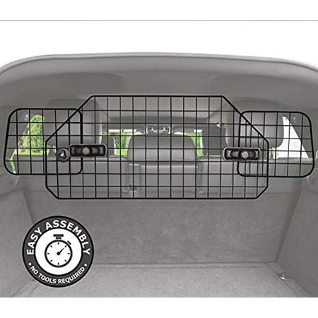 Pawple Dog Barrier for SUV's, Cars & Vehicles, Heavy-Duty - Adjustable Pet Barrier, Universal
