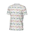 thumbnail image 6 of Wukai Happy Graduation Print Men's Short-Sleeved Mesh T-Shirt,Quick-Dry Short Sleeve Workout T-Shirt-5X-Large, 6 of 8