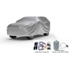 Weatherproof SUV Cover Compatible With 2018 Volvo XC60 - Outdoor & Indoor - Protect From Rain Water, Snow, Sun - Durable - Fleece Lining - Includes Anti-Theft Cable Lock, Storage Bag & Wind Straps