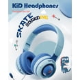 thumbnail image 2 of Auriculares inalámbricos Xmenha Kids con micrófono Bluetooth 5.1, 2 of 7