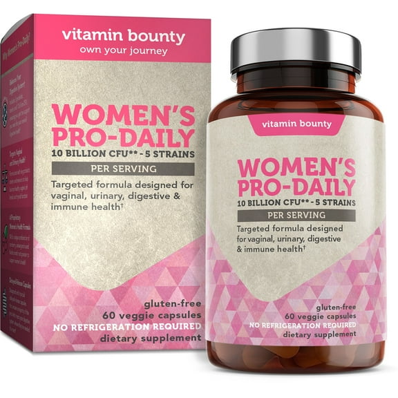 Vitamin Bounty women's pro-daily probiotic, Probiotic for women, 60 count