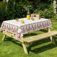 thumbnail image 6 of Tchckioa Thanksgiving Gnome Waterproof Tablecloth for Restaurant,60x84 Inch Rectangle Table Cover Decor, 6 of 6