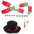 thumbnail image 5 of 1 Set Snowman Decorating Prop Kit Christmas DIY Ornaments Festival Props, 5 of 5