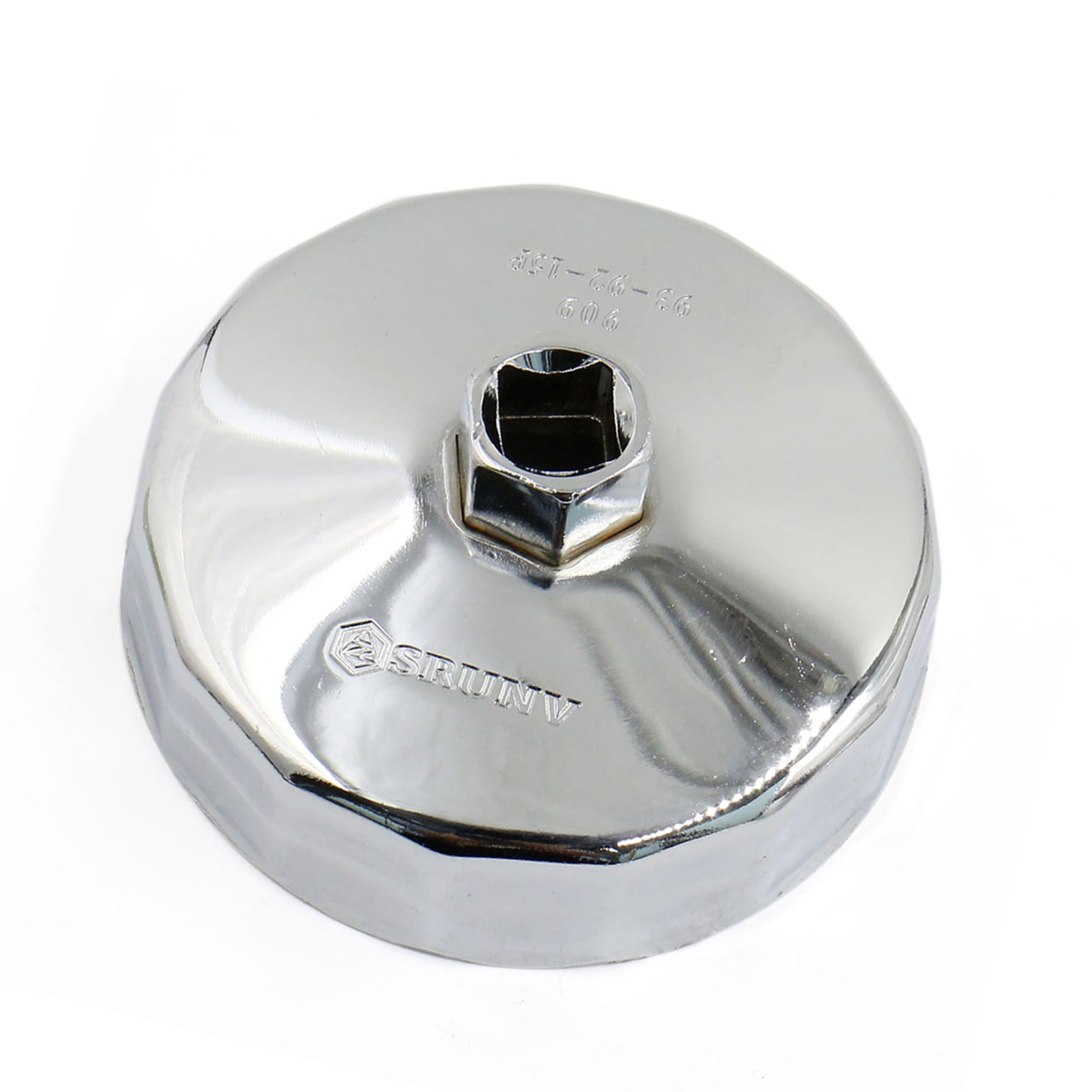 Unique Bargains 92-93mm Inner Diameter Automobile 15 Flutes Cap Design Oil Filter Wrench