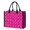 Breast Cancer Ribbon Pink Pink Pattern, variant on Breast Cancer Ribbon Medical Icon Pink Pattern Beach Tote Bag, Summer Beach Handbag with Inner Pocket & Removable Bottom, Waterproof Twill Gifts for Beach Travel Picnic