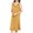 Gold, variant on Summer Dresses for Womens 2025 Plus Size Fashion Bohemia Solid Color Sleeveless Skirt Thin Fake Two-piece Skirt Medium Long Thin Off Shoulder Camisole Skirt