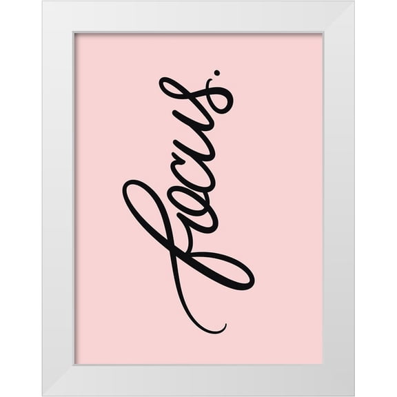 Batista, Dee 12x14 White Modern Wood Framed Museum Art Print Titled - Focus