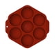 thumbnail image 1 of Inteprter Molde grande de media bola para pastel, molde de silicona para Chocolate, galleta, hielo, caramelo, hornear Herramientas y accesorios para hornear Rojo, 1 of 6