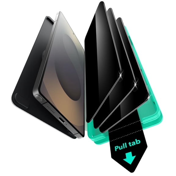 Paquete de 3 protectores de pantalla de privacidad ESR para Samsung Galaxy S25 Ultra