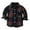 Navy, variant on LYHaoo Toddler Boys Girls Shirt Coat Jacket Plaid Long Sleeve Kids Lapel Button Tops Outwear Basic Comfort Tees Sizes 18-24 Months Brown