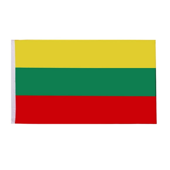 Decoración del desfile de la bandera nacional de Dinamarca en la Copa del Mundo Amarillo verde rojo