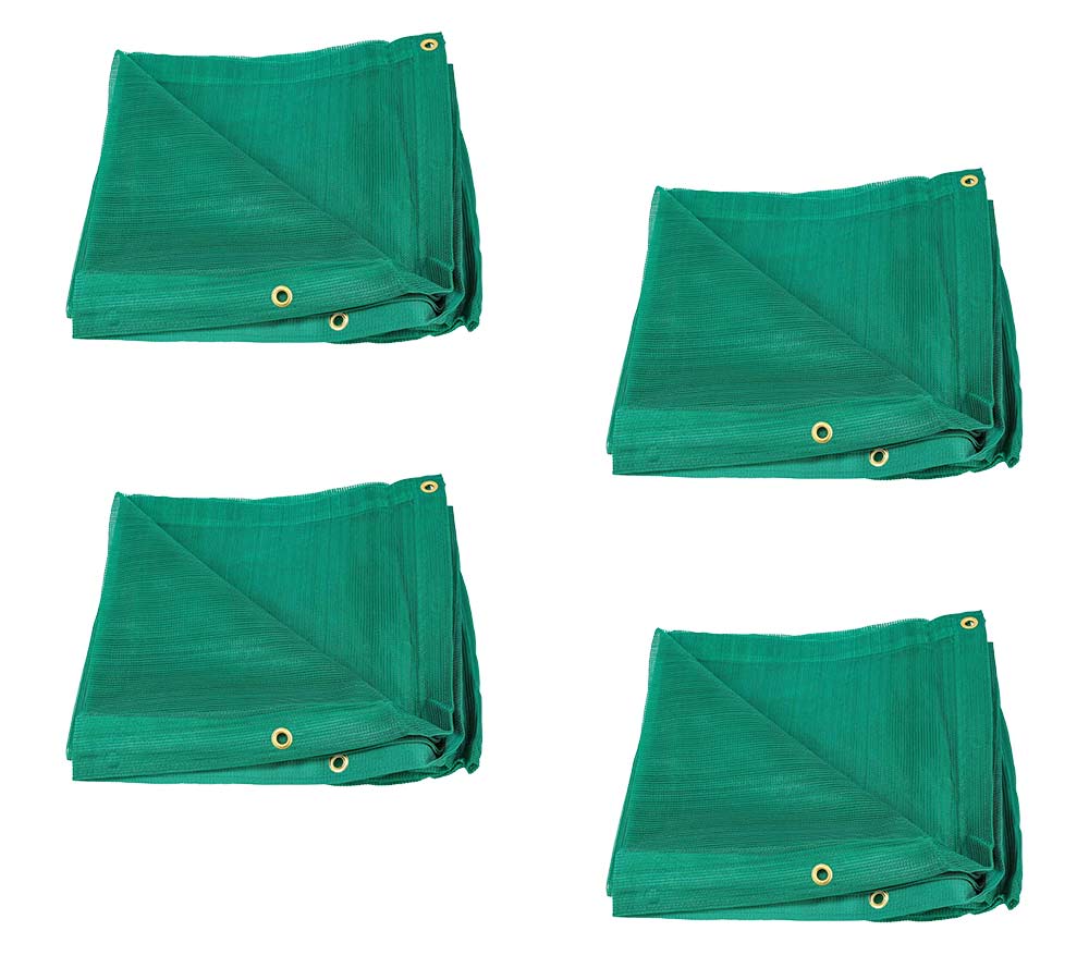 12x16 Ft. 10oz Heavy Duty Multi Mesh Tarp - PVC Coated Polyethylene Shade Cover - Mytee Products MM12-16
