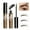 C, variant on Eye Brow Tint,Eyebrow Setting Gel,Brow Gel,Tear-off eyebrow glue peel off brow dye long lasting waterproof sweat proof easy to color no fade eye makeup 4g(Multicolor B)