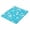Sky Blue, variant on Tropical Pineapple Print Pet Cooling Mat Reversible Summer Heat Relief Pad with Non- Bottom for Dogs and Cats(Blue-40x30cm)