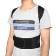 thumbnail image 3 of Corrector de postura unisex para adultos y niños, cinturón de soporte de hombro ajustable (XL), 3 of 14