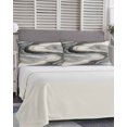 thumbnail image 5 of Grey Ombre Marble Pillow Covers King Size, Abstract Modern Art Soft Bed Throw Pillowcases Breathable Cooling Long Lumbar Body Pillow Sham Cover for Bed Sofa 20''x40'', 5 of 7