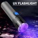 thumbnail image 1 of Linterna Ultravioleta Mini Black Light 395nm Pet Orina Detector de manchas Linterna portátil para caza Ndcxsfigh Para estrenar, 1 of 3