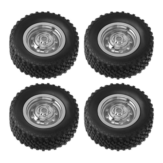 M RC Cars Neumáticos, 4PCS RC Car Wheel RC Car Tire RC Toy Car Wheels Uso conveniente