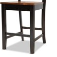 thumbnail image 6 of Bowery Hill Two-Tone Dark Brown and Walnut Brown Finished Wood 5-Piece Pub Set, 6 of 9