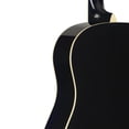 thumbnail image 2 of Stagg Dreadnought Acoustic Guitar - Black - SA35 DS-BK, 2 of 5