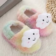 thumbnail image 6 of WOYY Toddler Girls House Slippers Cute Cartoon Winter Warm Soft Soled Non Shoes, 6 of 8
