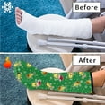 thumbnail image 7 of COEQINE Christmas Avocado Leg Cast Cover 2 Pcs Size L Stylish Cast Socks Cover Leg Cast Protector Outdoor Protection Leg Cover Soft Cast Decoration Christmas Gifts for Kids Girls, 7 of 7