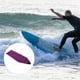 thumbnail image 3 of Funda de calcetín para tabla de surf Bolsa protectora de tabla de surf de surf ligera y elástica con cierre de cordón y protector acolchado y 7.6 pies Baoblaze calcetín de tabla de surf, 3 of 7