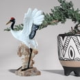 thumbnail image 4 of Figuras decorativas de pájaros Zulema Estatua en forma de grulla Resina, 4 of 8