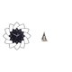 thumbnail image 1 of Reloj De Pared Acrílico Con Forma De Flor Y Estatua De Velero. Figura Decorativa Silenciosa Para Interiores, Ideal Para Dormitorio, Cafetería, Hotel O Sala De Estar., 1 of 8