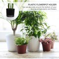thumbnail image 1 of MERRYHAPY 25Ud Saucers Transparent De Plástico Para Macetas Con Drenaje Y Soporte Para Plantas En Casa, 1 of 6