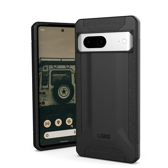 UAG Google Pixel 7 5G Case 6.3" Scout Black Lightweight Rugged Premium Impact Resistant Military Drop Tested Protective Cover by URBAN ARMOR GEAR
