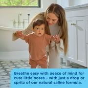 Mommys Bliss Baby Saline Drops/Spray Nasal Relief for Babies and All Ages, 1OZ