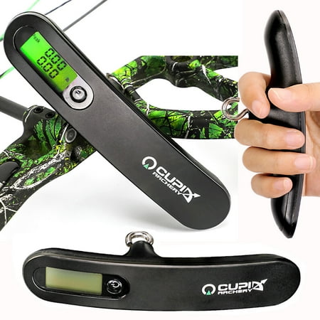 SHARROW Digital Bow Scale 110lbs Draw Weight Peak Archery Compound Recurve Bow Luggage