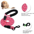 thumbnail image 4 of Dog Leash Multicolor Reflective Nylon Round Rope Medium Large Dog Leash, 4 of 7