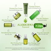 Aloderma Firming Face Serum with 63% Organic Aloe Vera, Plumping Serum for Face with Hyaluronic Acid, Aloe Facial Firming Serum to Diminish the Appearance of Fine Lines, Wrinkles, Natural Serum