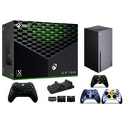 2023 Newest Microsoft Xbox Series X 1TB SSD Console + 1 Wireless Controller, 16GB GDDR6 RAM, 8X Cores Zen 2 CPU Gaming, 4K UHD Blu-Ray, 8K HDR, WiFi + Controller Charging Dock + 3pcs Controller Skins