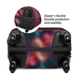 thumbnail image 4 of Lsque Romantic Heart Guitar Printed Luggage Cover, Travel Luggage Protector,Scratch and Dirt Resistant, Fits 18-32 Inch Luggage - X-Large, 4 of 9