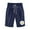 Navy, variant on BUIgtTklOP Shorts for Women Plus Size Clearance,Women's Summer Print Five Points Large Size Cotton Linen Pants Casual Pants