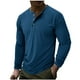 thumbnail image 1 of pstuiky camisas de manga larga para hombre, Camiseta básica informal de manga larga de color liso para hombre top de hombre s, 1 of 5