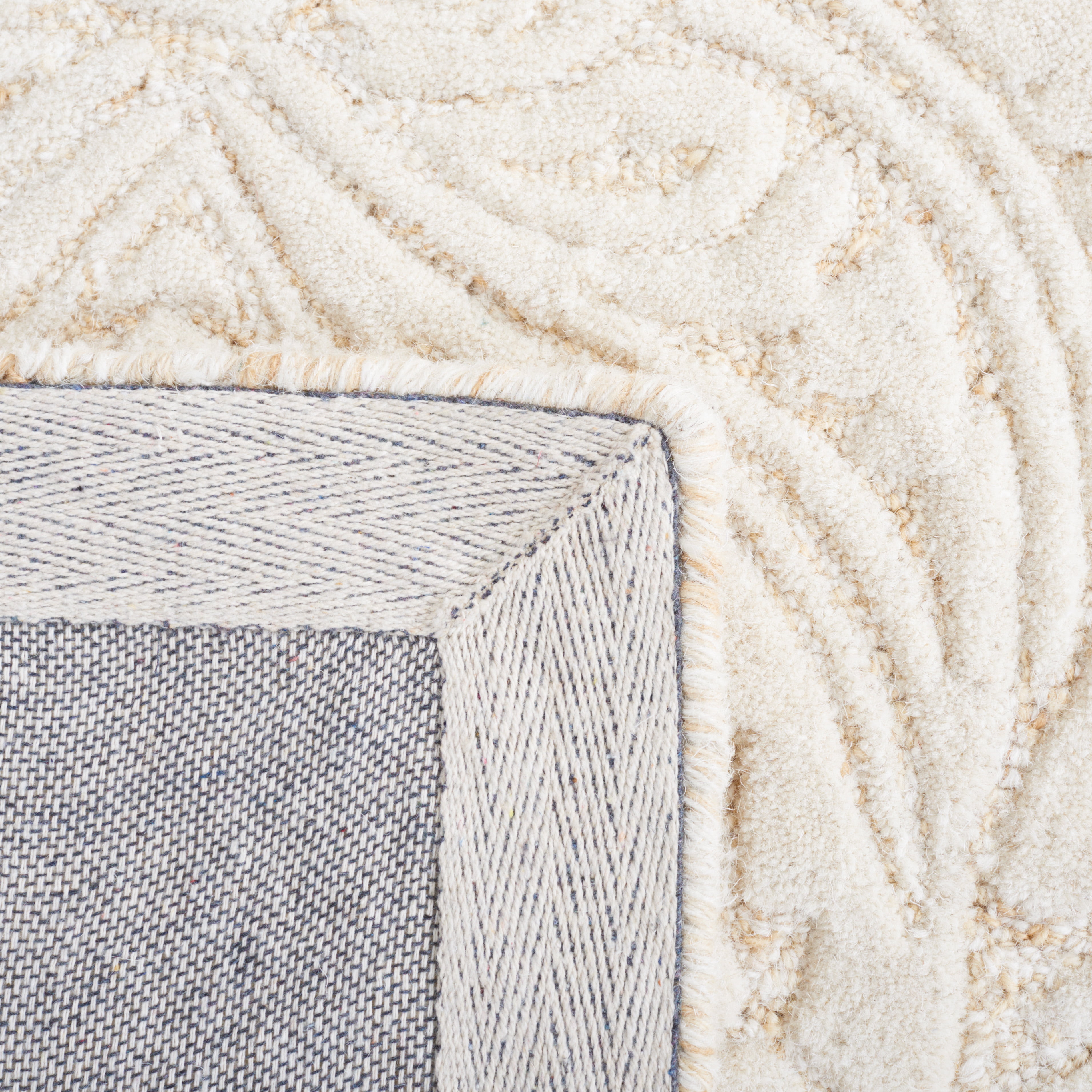 Safavieh Metro Della Medallion Area Rug, Gold/Ivory, 6' x 6' Square