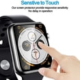 thumbnail image 4 of 3 Micas Protectoras Para Apple Watch, compatible con Todas las Series, 4 of 5