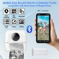 thumbnail image 4 of Venoro Portable Mini Pocket Thermal Photo Printer Wireless Bluetooth Inkless Printing, 4 of 17