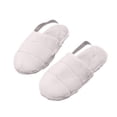 thumbnail image 5 of ZVNAΖH Women's Quilted Plush Closed Toe Slippers Winter Warm Fuzzy House Shoes with Slingback Strap Indoor Bedroom Slides, 5 of 9