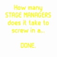 thumbnail image 3 of CafePress - Stage Managers Screw Done Dark T Shirt - Men's Classic Cotton T-Shirts, 3 of 3