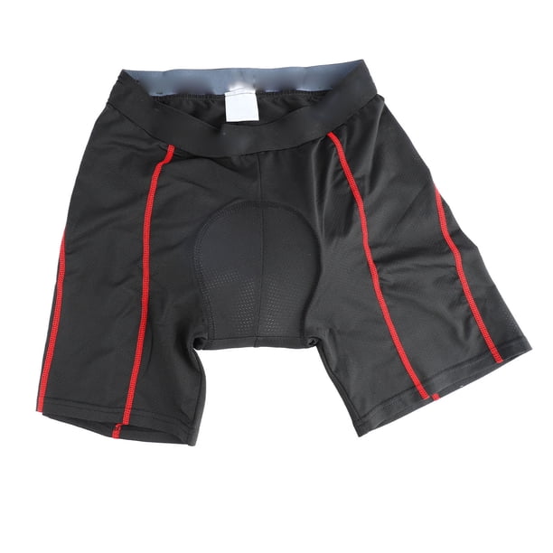 Pantalones cortos de ciclismo acolchados, transpirables, con absorción de impactos, de silicona suave y esponja, para hombres y mujeres, ciclismo M