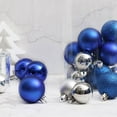 thumbnail image 4 of Christmas Shatterproof Ornaments,Plastic Bubbles Hanging Ornaments,Christmas Balls Small Hanging Pendants for Christmas Trees,Outdoor Ornaments Sets for Xmas Tree Party,Sky Blue,24 Pcs,1.18",3cm, 4 of 7