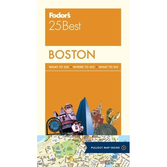 Pre-Owned Full-Color Travel Guide: Fodor's Boston 25 Best (Paperback)