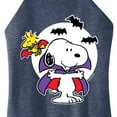 thumbnail image 3 of Peanuts - Snoopy Woodstock Vampire - Juniors High Neck Tank Top, 3 of 6