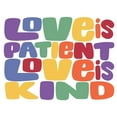 thumbnail image 2 of Prime, Marcus 32x25 White Modern Wood Framed Museum Art Print Titled - Love Is Patient, 2 of 4